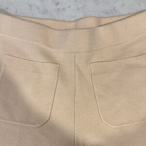 Butter colored pull on pants BNWT